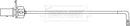 Borg & Beck Wear Lead  - BWL3108 fits Audi A7 10/10-