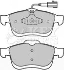 Key Parts Brake Pad Set - KBP2250 fits Fiat Doblo 2.0D M-Jet 01/10-