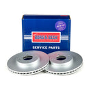 Borg & Beck Brake Disc Pair  - BBD5273 fits Nissan Micra( K13) 1.2 05/10-