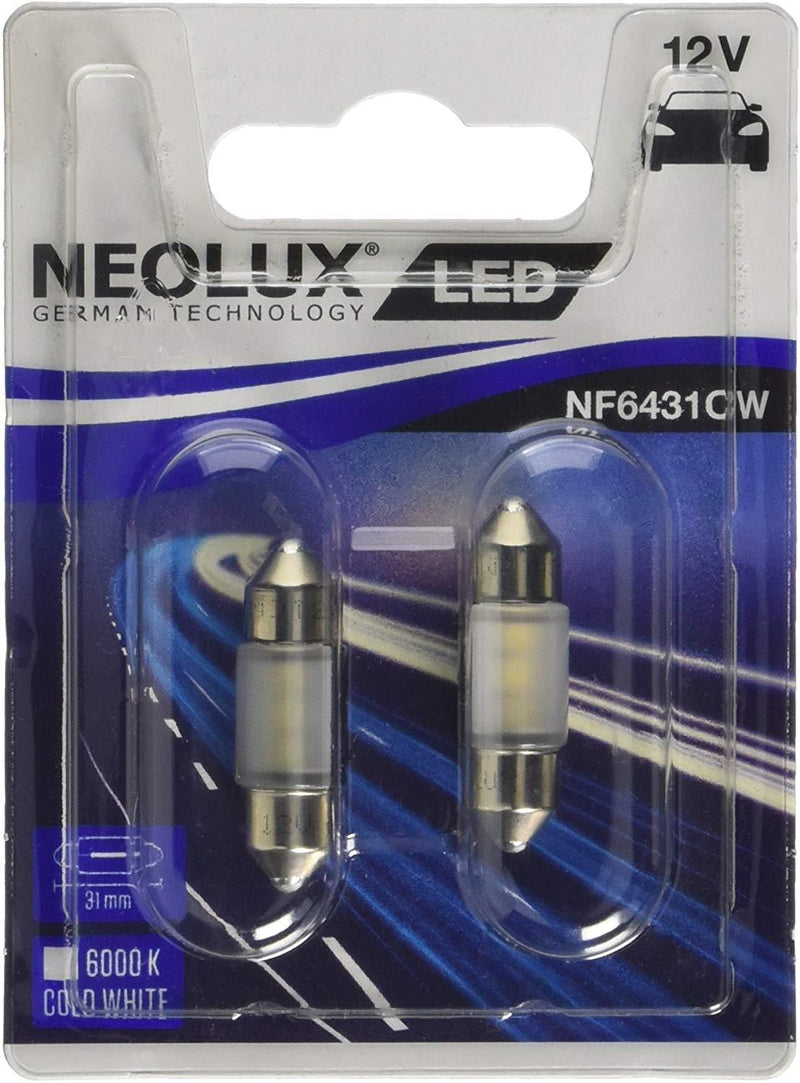 Neolux NF6431CW-02B 0.5W 12VSV8.5-810XBLI2 twin blister