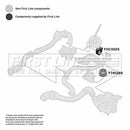 First Line Turbo Hose I-Ring Part No -FTH1289