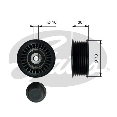 Gates DriveAlign Idler Pulley - T36763
