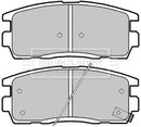 Borg & Beck Rear Brake Pad Set - BBP2041 fits GM Antara Chev Captiva 07-