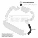 Borg & Beck Turbo Hose Part No -BTH1699