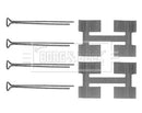 Borg & Beck Fitting Kit -  Pads  - BBK1134 fits Rover