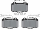Textar Brake Pad Set - 2138103