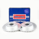 Borg & Beck Brake Disc Pair  - BBD4323 fits Suzuki Ignis 1.3 00-