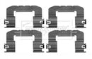 Borg & Beck Fitting Kit -  Pads  - BBK1618 fits Hyundai Veloster 10/12-