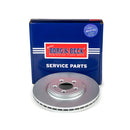 Borg & Beck Brake Disc Single  - BBD5821S fits Jaguar S Type, XF 06-