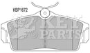 Key Parts Brake Pad Set - KBP1672 fits Nissan Primera 1999-