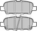 Borg & Beck Rear Brake Pad Set -BBP2283