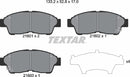 Toyota, Brake Pad Set - Textar 2160101