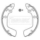 Borg & Beck Rear Brake Shoes  - BBS6509 fits Suzuki Swift FWD(Ch.JSA) 05-11