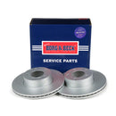 Borg & Beck Brake Disc Pair  - BBD4782 fits BMW 3 Series (E90,E91) 05-