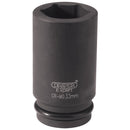 HI-TORQ 6 Point Deep Impact Socket, 3/4" Sq Dr, 33mm