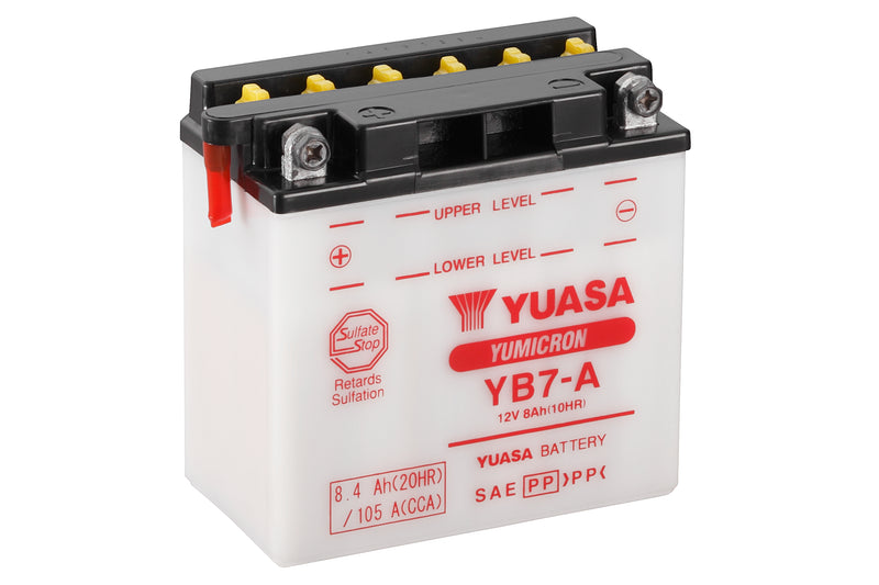 YB7-A (CP) 12V Yuasa YuMicron Battery (5470967988377)