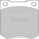 Borg & Beck Brake Pad Set -BBP1054