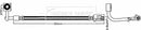 Borg & Beck Brake Hose  - BBH8091 fits Jeep Grand Cherokee,Commander