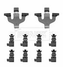 Borg & Beck Fitting Kit -  Pads  - BBK1660 fits A4, A5, A8, Q5, Q7 08/15-