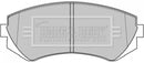 Borg & Beck Brake Pad Set -  BBP1611 fits Nissan Almera 01/98-02/00