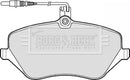 Borg & Beck Front Brake Pad Set - BBP1898 fits Peugeot 407 2.2, 3.0 04-