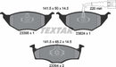Textar Brake Pad Set - 2339502