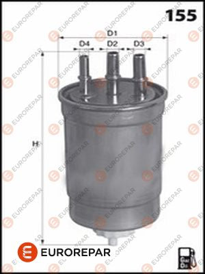 Eurorepar Fuel filter - 1643627580