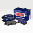 Borg & Beck Brake Pad Set -  BBP1805 fits Peugeot 206 GTi 01-
