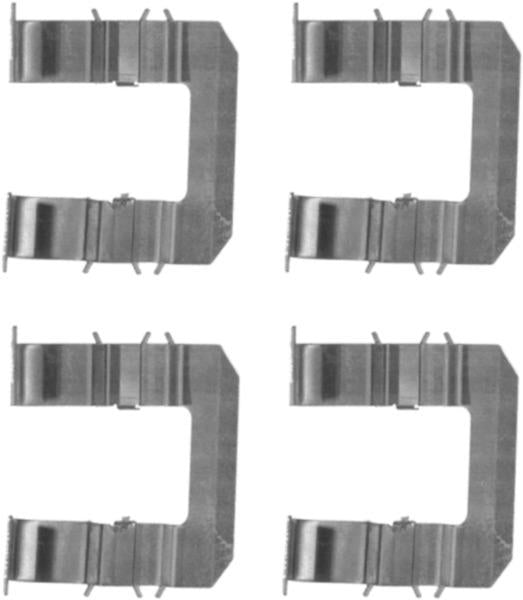 Textar Brake Pad Fitting Kit - 82508500