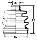 Borg & Beck Cv Joint Boot Kit Part No -BCB2369