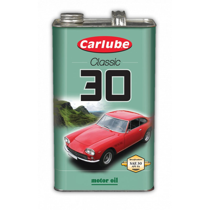Carlube SAE30 Classic Motor Oil - 4.55L
