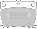 Borg & Beck Rear Brake Pad Set - BBP1819 fits Mitsubishi Challenger 98-