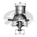 Gates Thermostat, coolant - TH15192G1