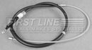 First Line Brake Cable- RH Rear - FKB3151 fits VAG TT Coupe