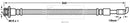 Borg & Beck Brake Hose Part No -BBH7664
