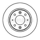 Borg & Beck Brake Disc Pair  - BBD4190 fits Kia Clarus 1.8i,2.0i 6/99-