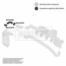 Borg & Beck Turbo Hose Part No -BTH1050