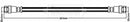 Borg & Beck Brake Hose  - BBH8660 fits PSA C-ZERO,3001 11/10-