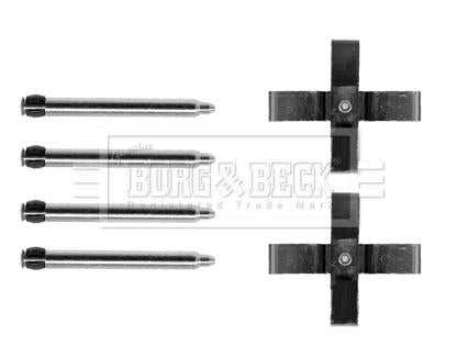Borg & Beck Fitting Kit -  Pads  - BBK1200 fits Saab,Vauxhall