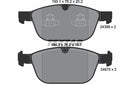 Textar Brake Pad Set - 2439901