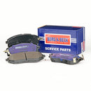 Borg & Beck Front Brake Pad Set - BBP2077 fits Subaru Legacy IV 03-
