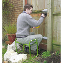 Folding Metal Framed Gardening Seat or Kneeler