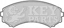 Key Parts Brake Pad Set - KBP1757 fits Mitsubishi Shogun 00-