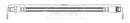 Borg & Beck Brake Hose  - BBH6232 fits Renault 21, Trafic 81-