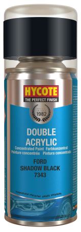 Hycote Double Acrylic Ford Shadow Black Spray Paint - 150ml