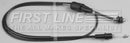First Line Throttle Cable  - FKA1076 fits Vauxhall Astra Diesel 91-98
