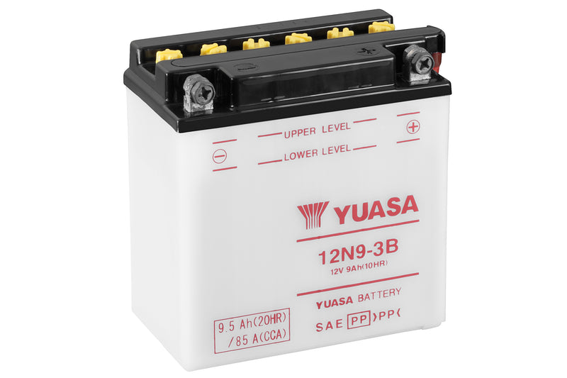 12N9-3B (CP) 12V Yuasa Conventional Battery (5470978146457)
