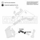 First Line Turbo Hose  - FTH1068 fits VAG Passat 1.9D 1.8T 03-07