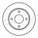 Key Parts Brake Disc Pair  - KBD4077 fits Ford Fiesta,Ka,Mazda 121 95-