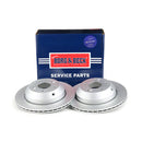 Borg & Beck Brake Disc Pair  - BBD5545 fits Sorento III 01/15-